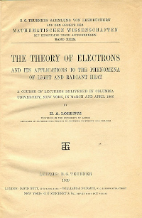 The theory of electrons