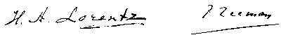 Assinaturas de Lorentz e Zeeman