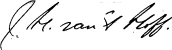Assinatura de Van't Hoff