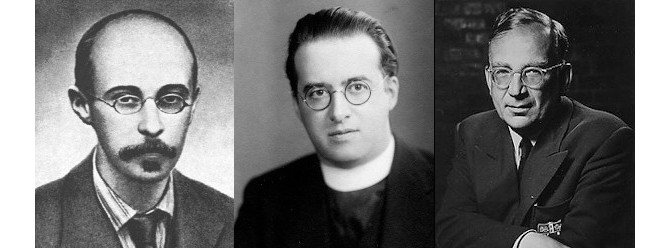 Friedmann, Lemaître e Gamow
